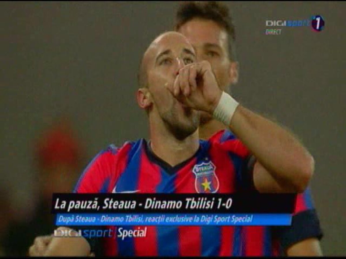 Lovitură cu ricoşeu » Gestul lui Latovlevici după golul cu Tbilisi îi era adresat lui Uhrin, dar n-a fost pe placul lui Piţi
