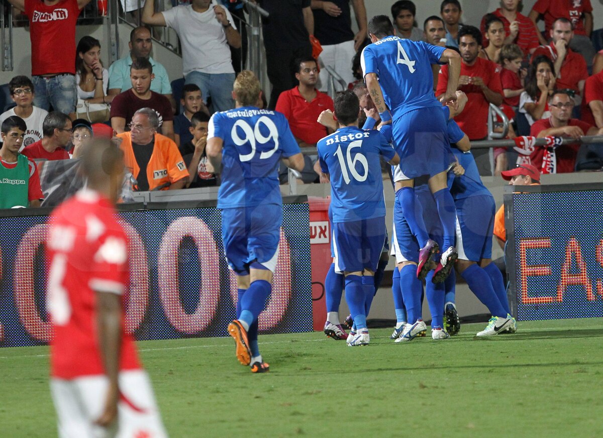 FOTO&VIDEO Hapoel - Pandurii 1-2 » Gorjenii se califică în play-off-ul Europa League după victoria de la Tel Aviv