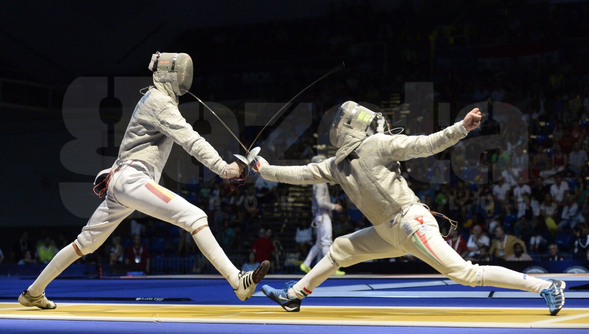 GALERIE FOTO Argint la Mondiale! » Echipa masculină de sabie a României a fost învinsă în finală de Rusia