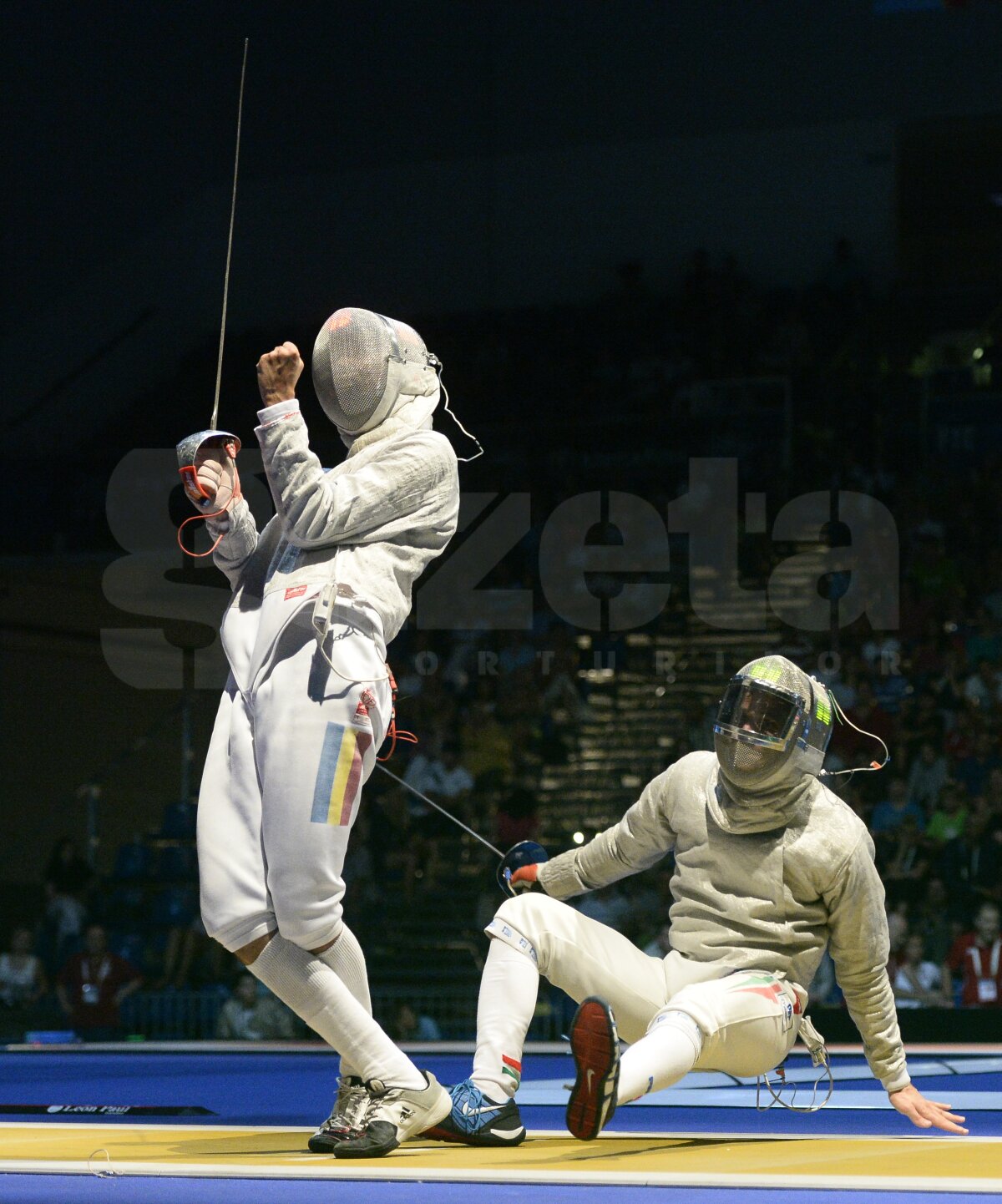 GALERIE FOTO Argint la Mondiale! » Echipa masculină de sabie a României a fost învinsă în finală de Rusia