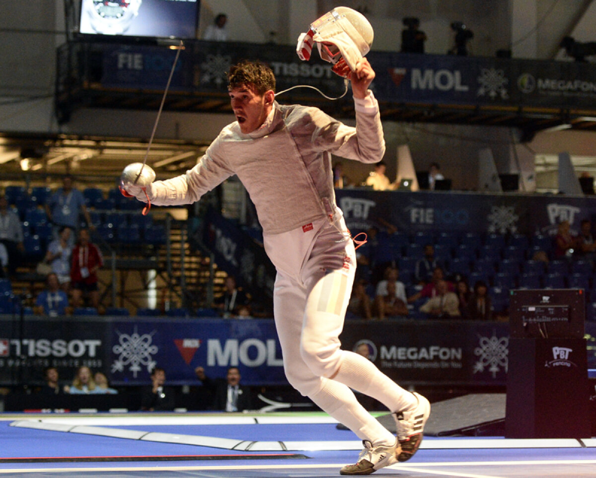 FOTO Pui de muschetari » Ziua de foc a sabrerilor s-a încheiat cu medalia de argint