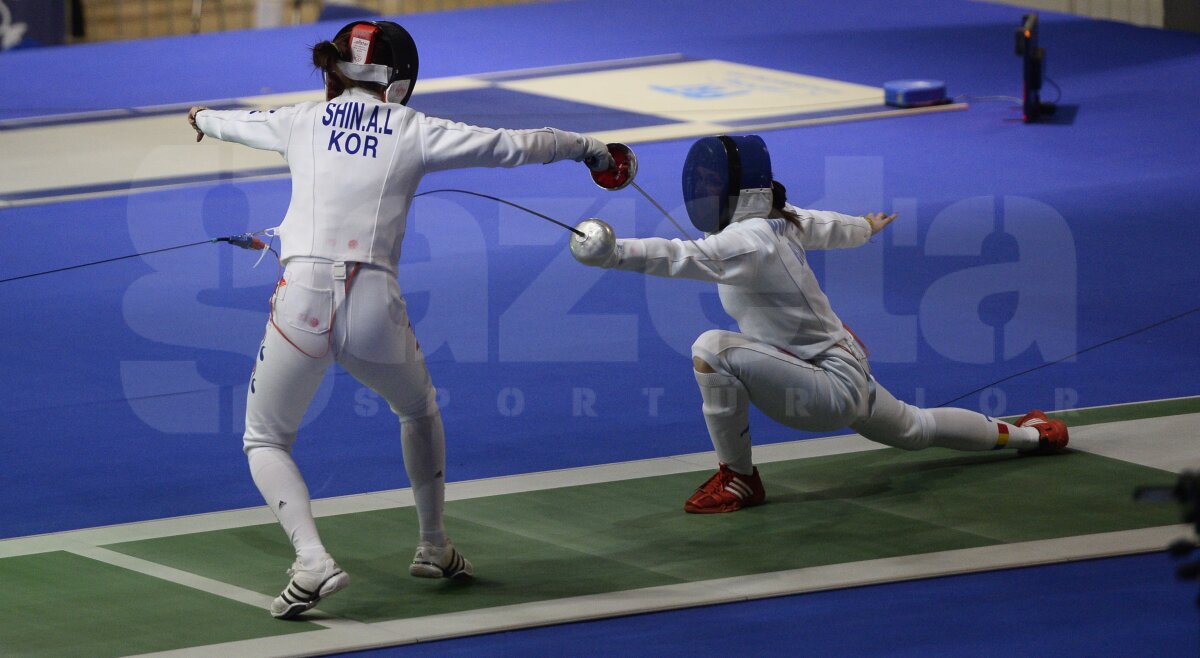 FOTO » România a luat bronzul la spadă feminin la CM de la Budapesta