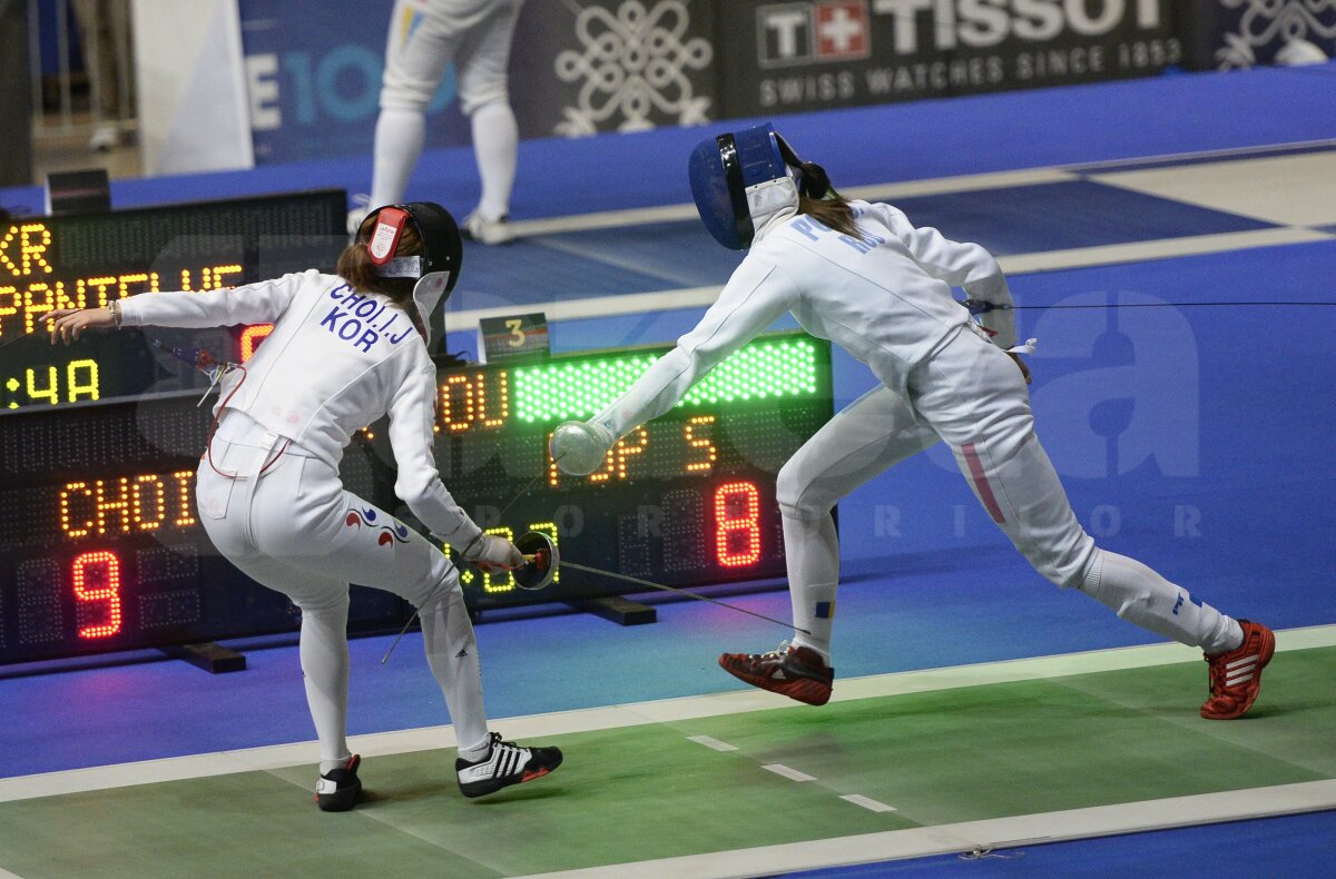 FOTO » România a luat bronzul la spadă feminin la CM de la Budapesta