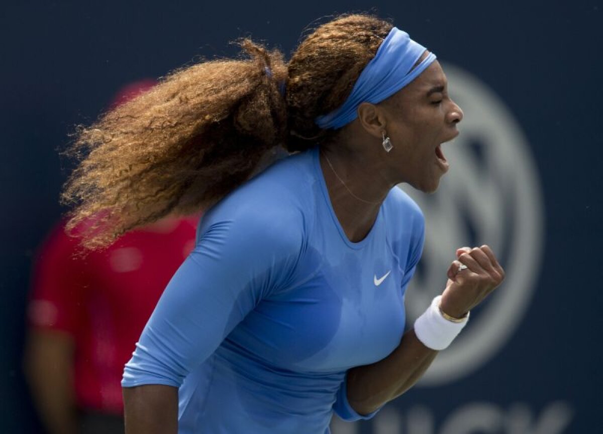 FOTO Sorana Cîrstea a pierdut finala de la Toronto » Serena Williams a cîştigat în două seturi, 6-2, 6-0