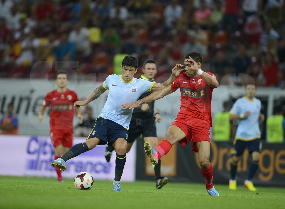FOTO şi VIDEO Dinamo - Steaua 1-2 » Roş-albaştrii cîştigă la limită şi egalează marea rivală la victorii