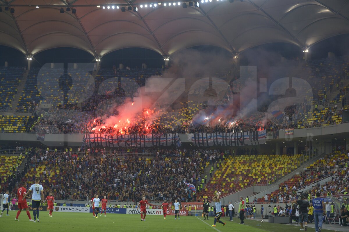 FOTO 15 imagini emoţionante de la Derby de România » Spectacol pe teren şi în tribune