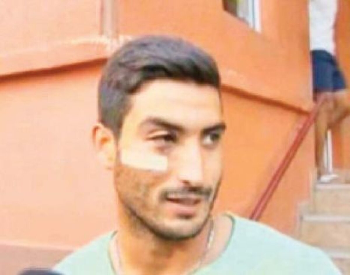 FOTO Primele imagini cu Hamza lovit » Petrolul e alături de jucător: "Inacceptabil ca în 2013 să funcţioneze «legea pumnului»"