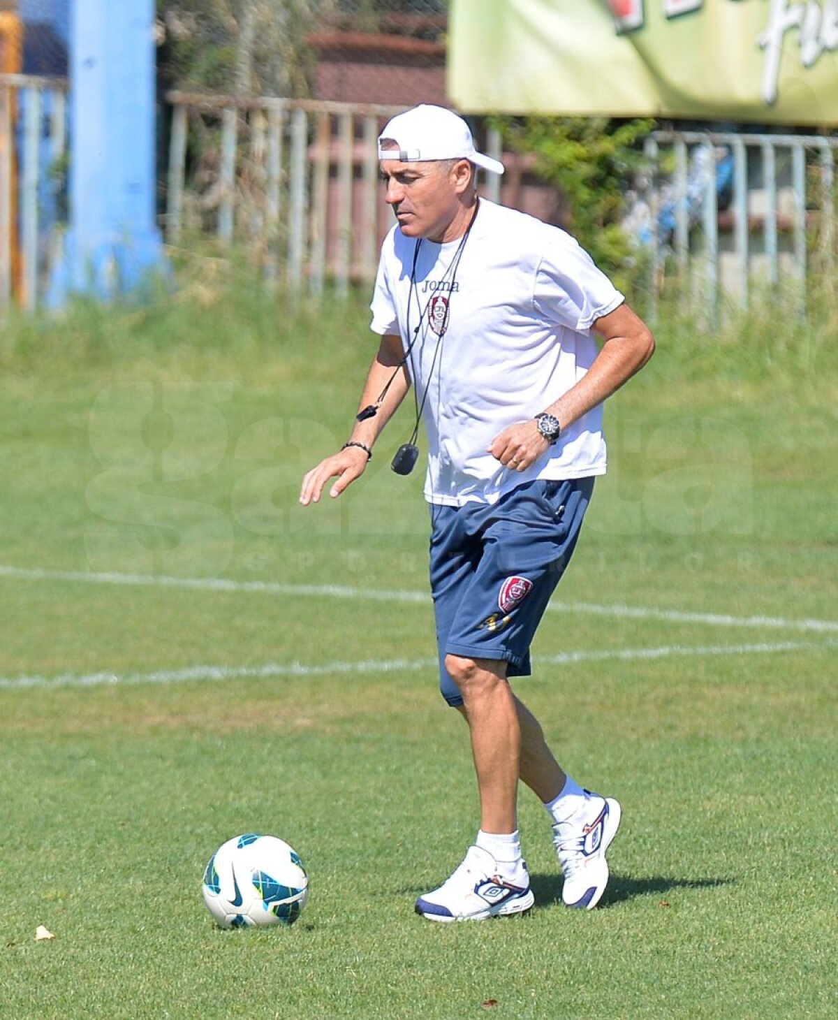 GALERIE FOTO Grigoraş a dat primele indicaţii pentru meciul cu Steaua: "La CFR e provocarea carierei"