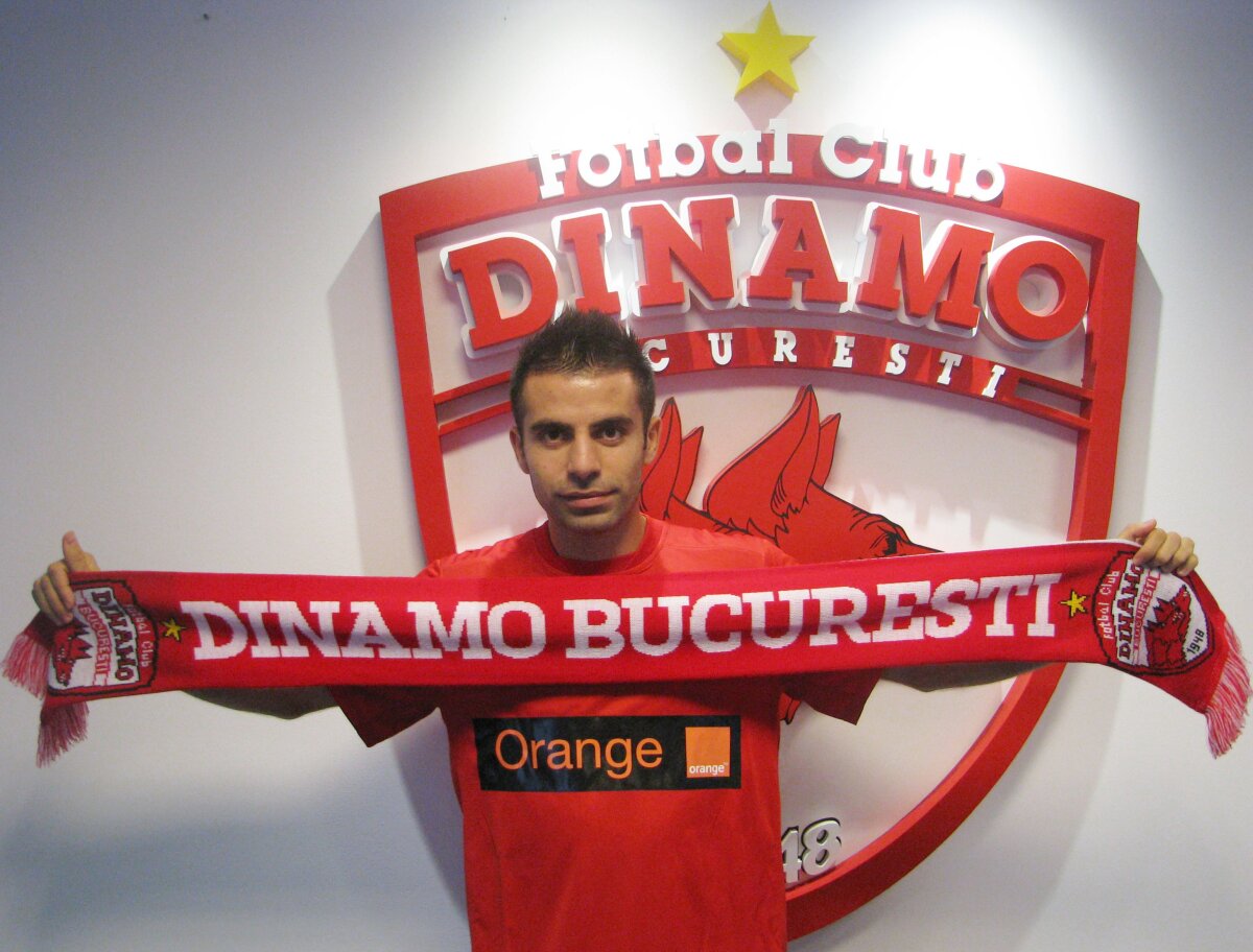 Oficial » Grecu la Dinamo: "Am nevoie de o perioadă de acomodare, de două săptămîni nu m-am antrenat organizat"