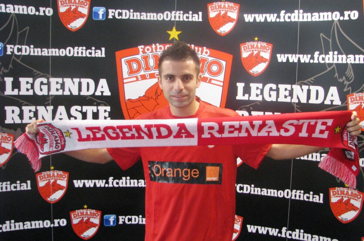 Oficial » Grecu la Dinamo: "Am nevoie de o perioadă de acomodare, de două săptămîni nu m-am antrenat organizat"