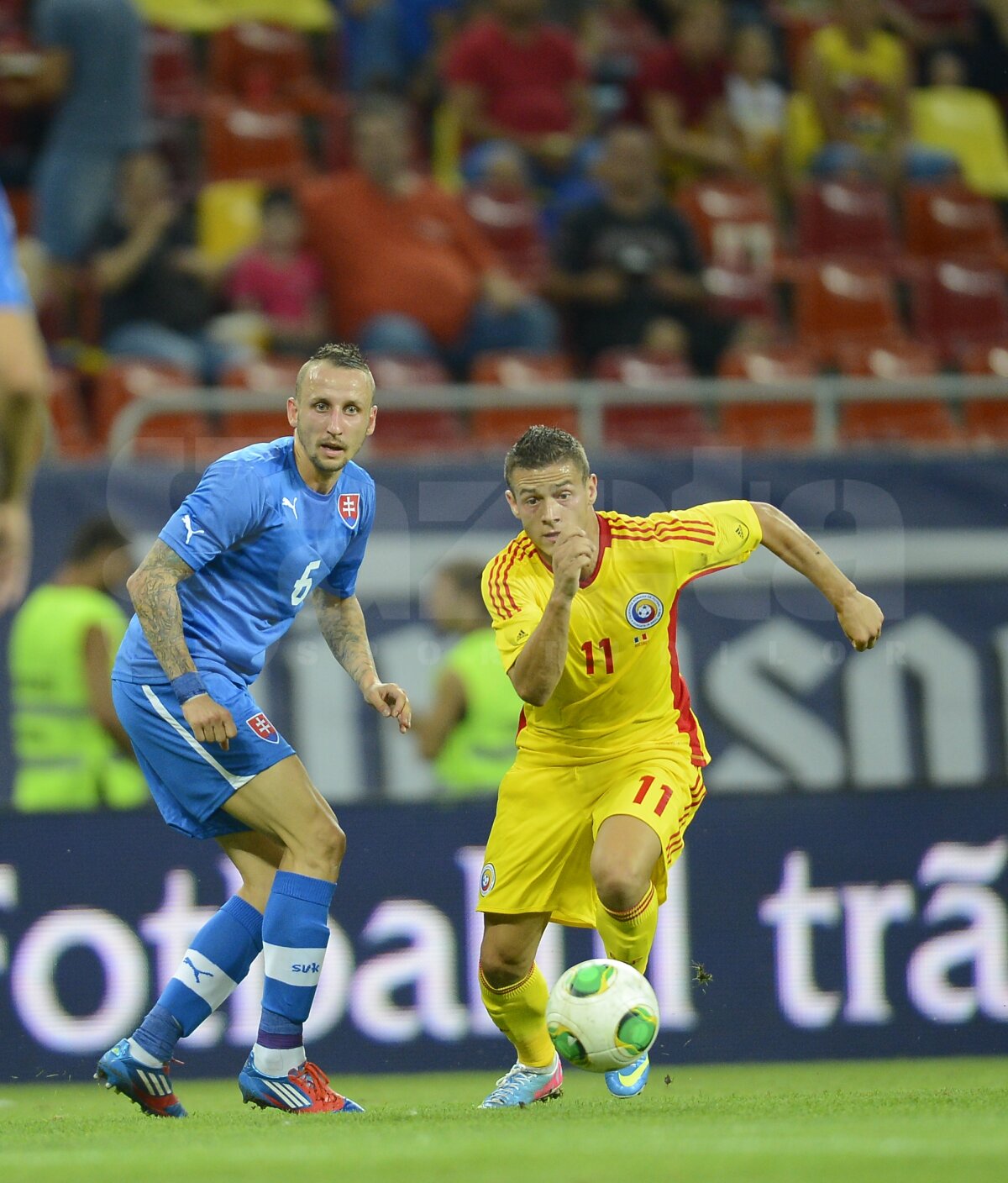FOTO şi VIDEO România - Slovacia 1-1 » Doar remiză pentru tricolori în ultimul amical înaintea "dublei" cu Ungaria şi Turcia