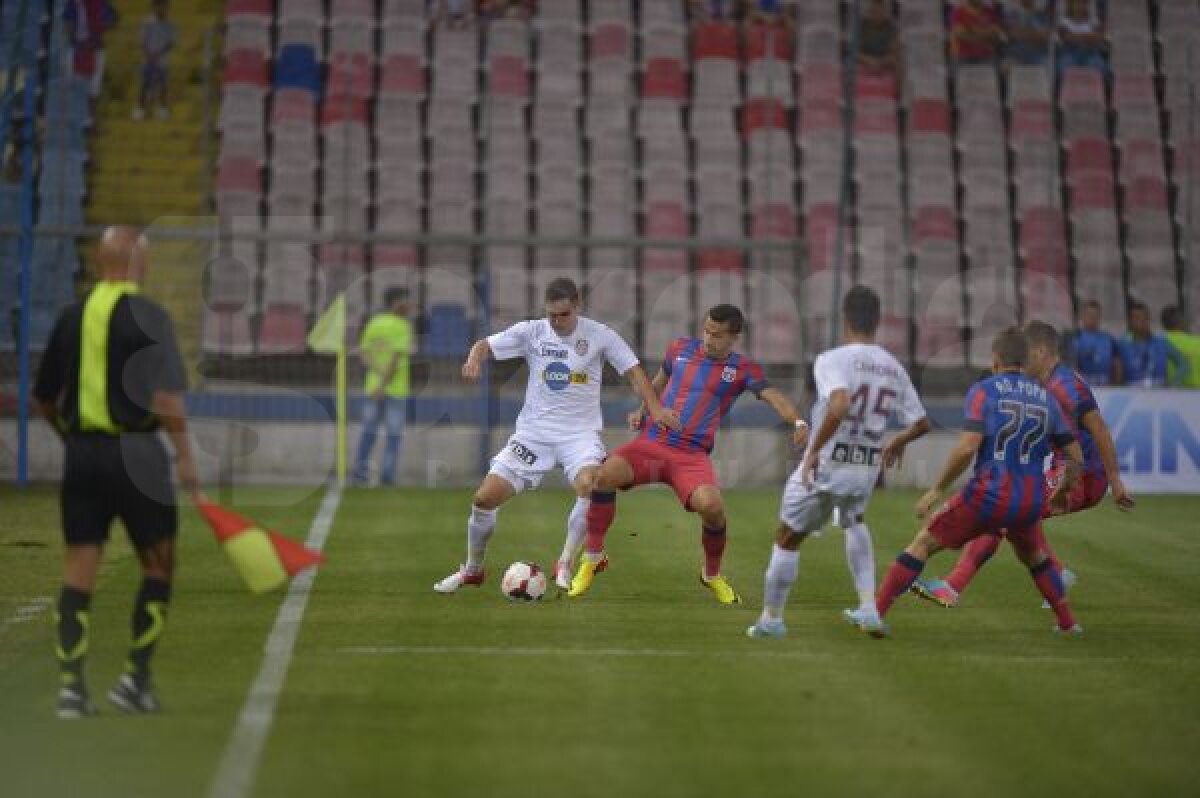 VIDEO+FOTO Steaua s-a impus cu un categoric 3-0 în derby-ul cu CFR Cluj! Urmează Legia