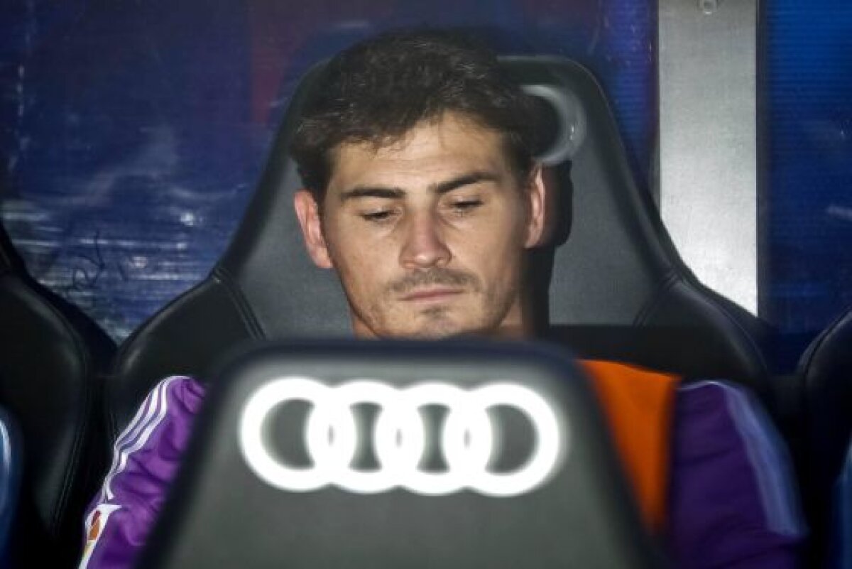 Un nou conflict la Real? » Ţinut pe bancă de Ancelotti, Casillas a reacţionat ironic: ”Măcar pot să joc la trofeul Bernabeu”