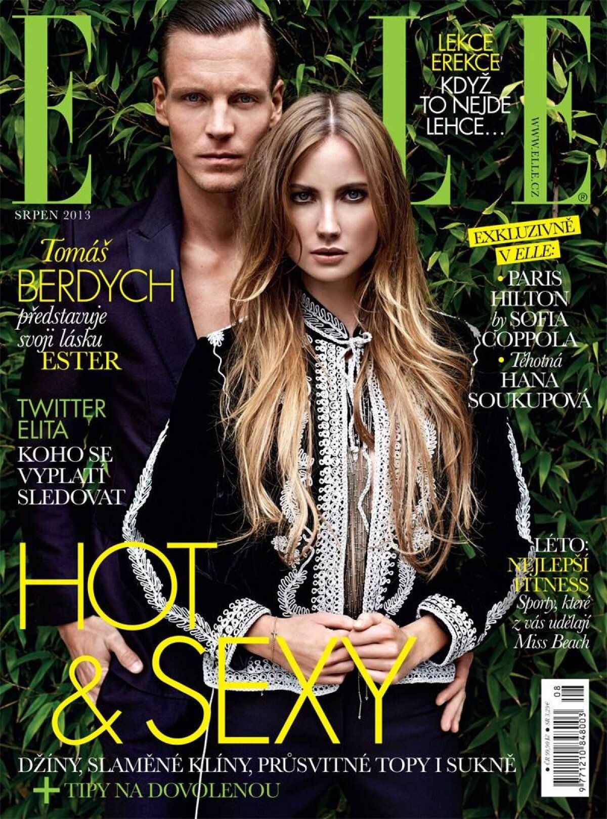 Hot and sexy » Berdych şi iubita lui au apărut pe coperta revistei Elle