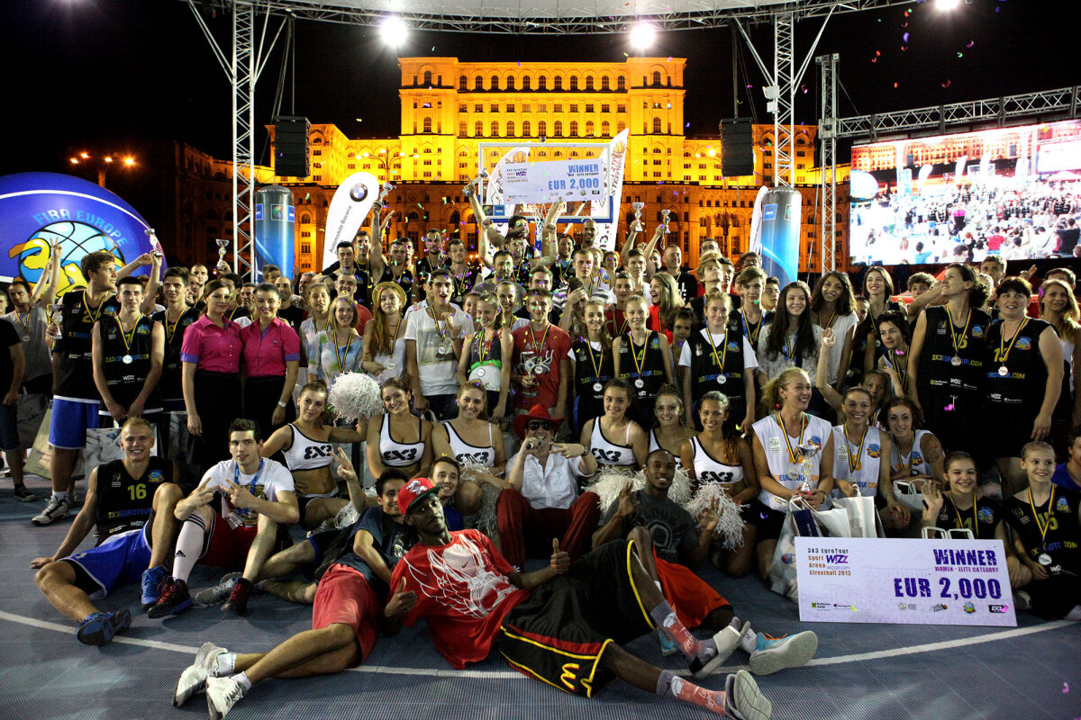 GALERIE FOTO / Românii, din nou printre cei mai buni din lume la baschet 3 la 3!