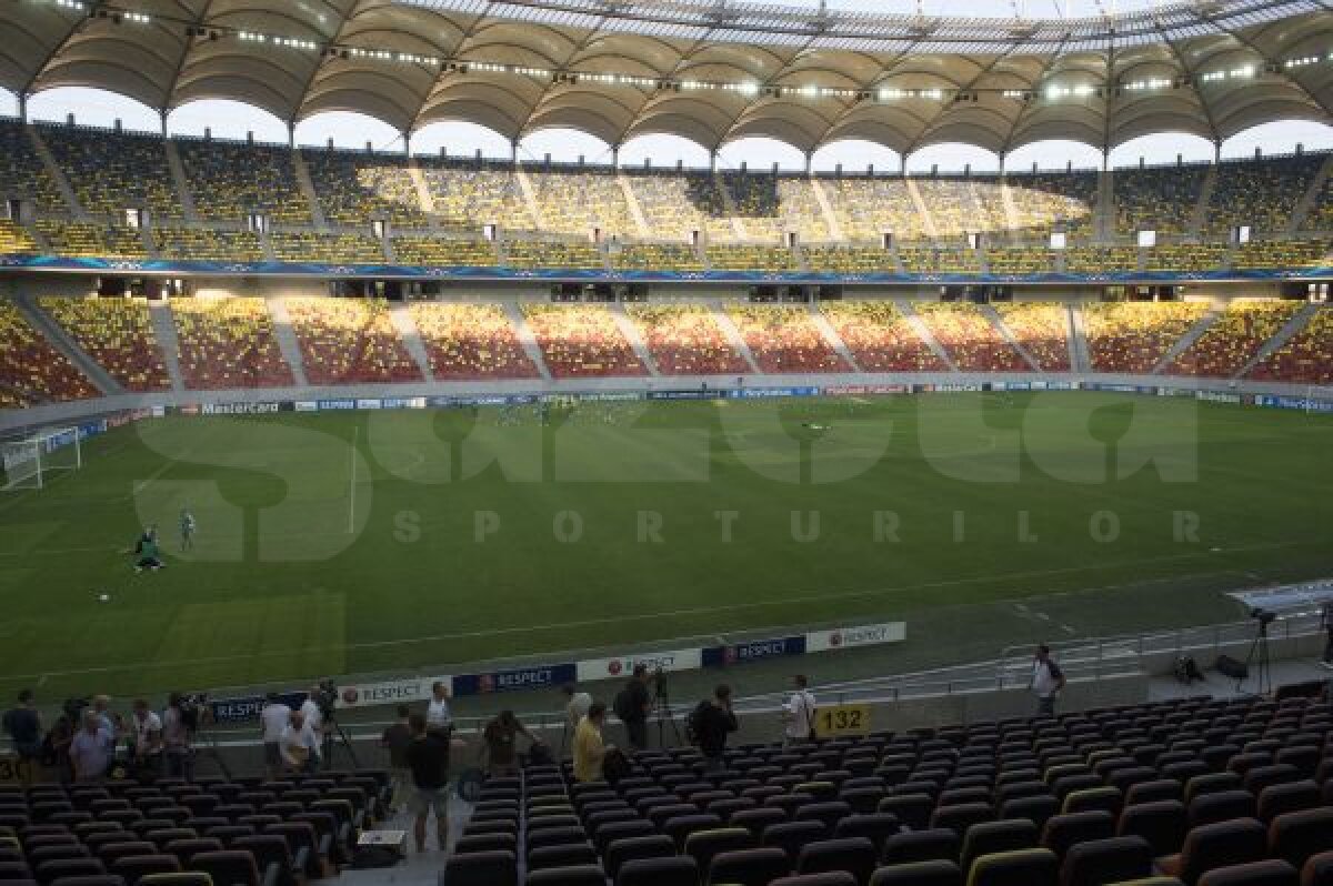 FOTO Bine aţi venit pe Cîmp Arena! » Gazonul arată execrabil înainte de Steaua - Legia