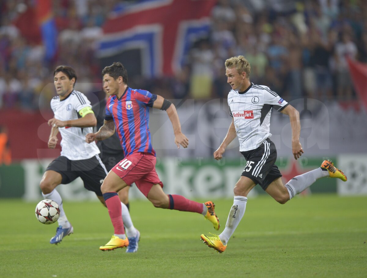 VIDEO + FOTO Calificarea se joacă la Varşovia » Steaua - Legia 1-1