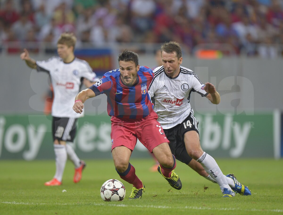 VIDEO + FOTO Calificarea se joacă la Varşovia » Steaua - Legia 1-1