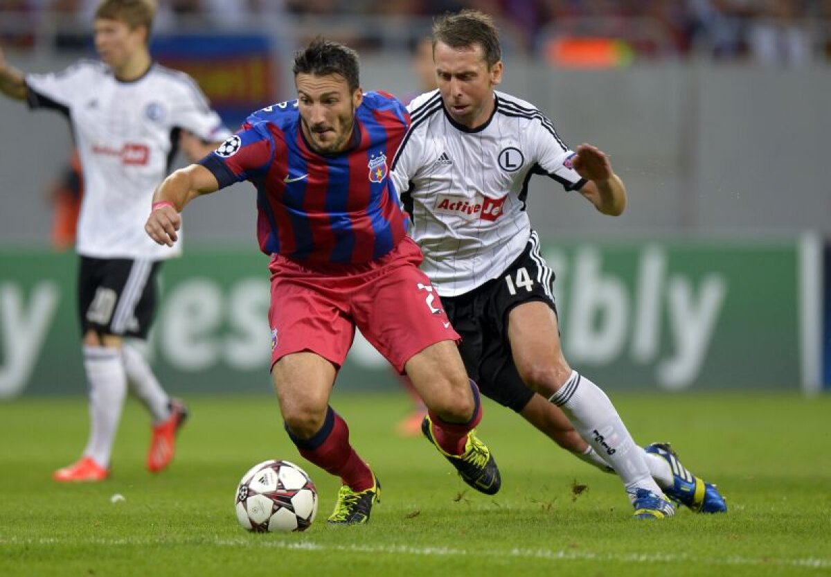 VIDEO + FOTO Calificarea se joacă la Varşovia » Steaua - Legia 1-1