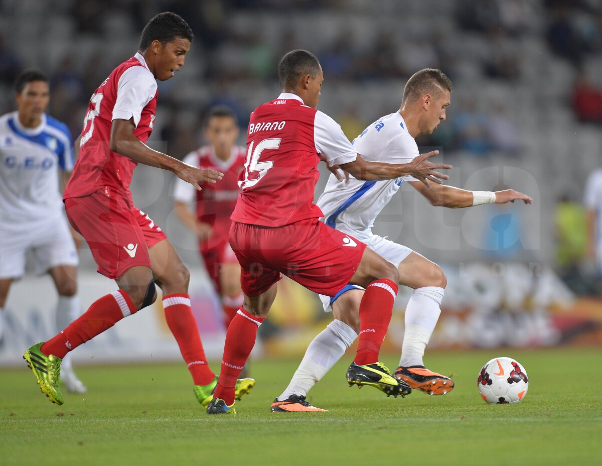 FOTO şi VIDEO Pandurii - Braga 0-1 » Dorit în trecut de Steaua şi CFR, Yazalde aduce victoria echipei sale