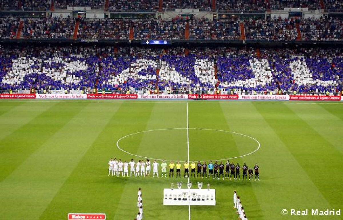 VIDEO şi FOTO Meci emoţionant pe Bernabeu, omagiu unei legende » Raul şi-a luat adio de la Real Madrid cu gol şi în lacrimi