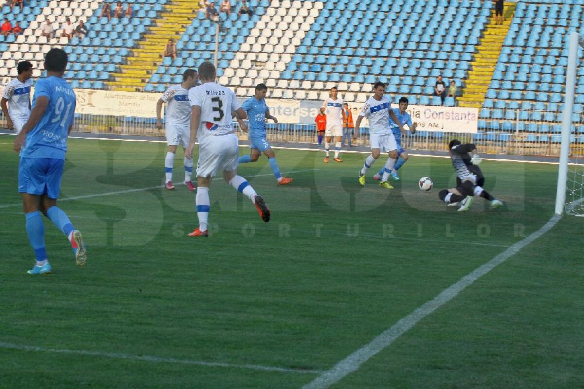 FOTO&VIDEO Victoria lui Roman II » Atacantul Săgeţii Năvodari a făcut un meci mare în faţa Viitorului, scor 3-1, reuşind o "dublă"