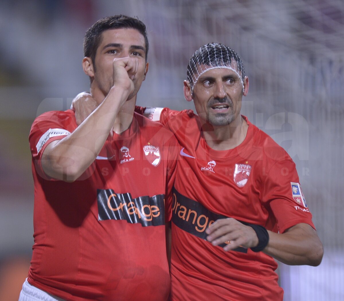 FOTO Luchin, fericit după meciul cu U Cluj: "Îmi era ruşine să mă uit în clasament". Dedicaţie specială după golul marcat :)