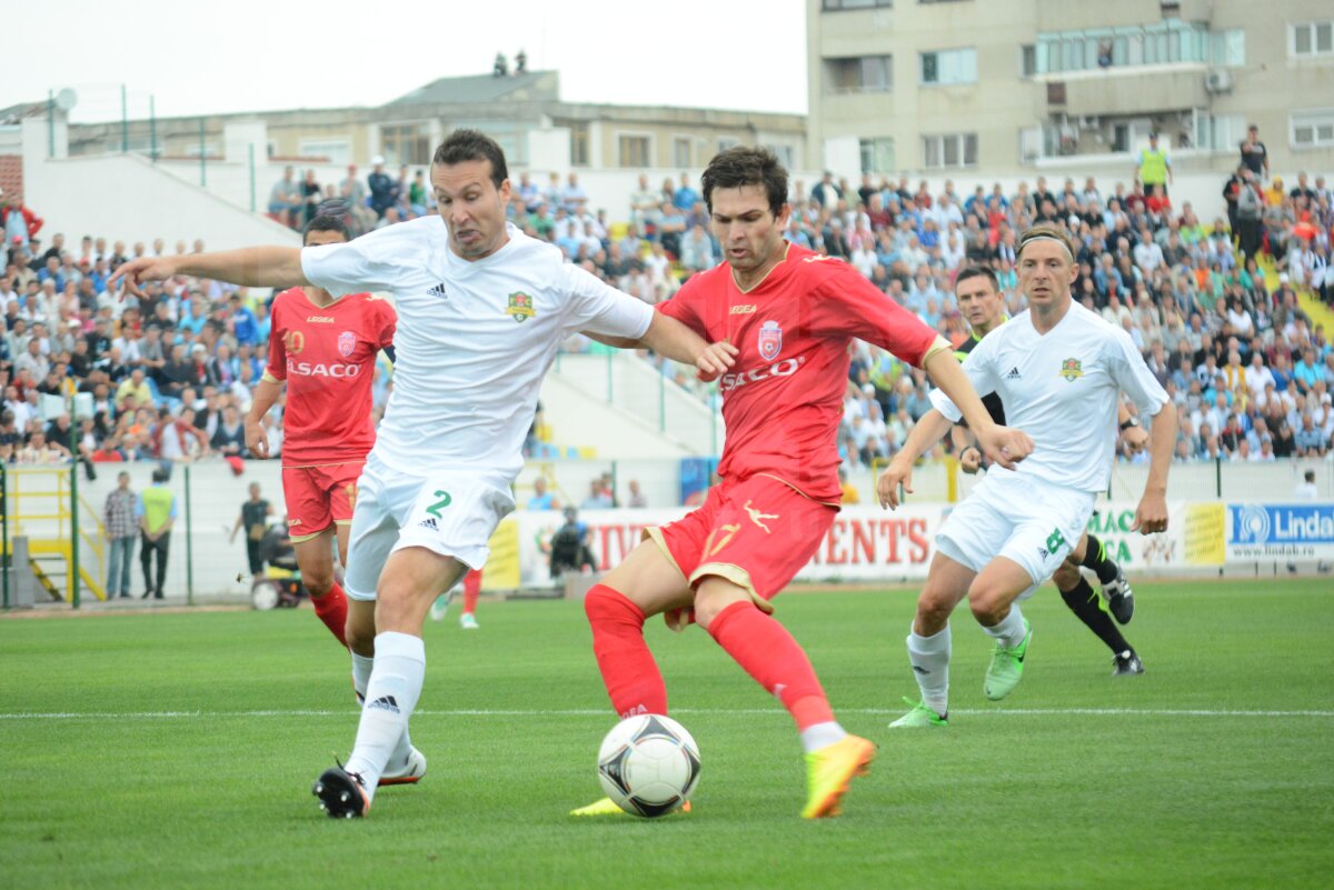 FOTO şi VIDEO FC Botoşani învinge pe FC Vaslui cu 1-0 şi devine noul lider al Ligii 1