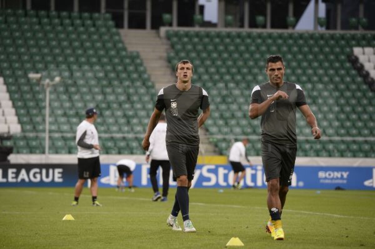 FOTO Chiricheş trage de el » Stoperul Stelei dă totul ca să joace împotriva Legiei