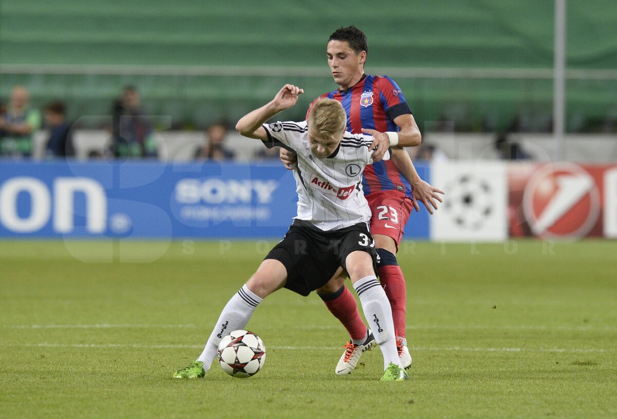 VIDEO şi FOTO Achiziţii de milioane! Stanciu şi Piovaccari i-au luat bilet Stelei în loja VIP a fotbalului european: 2-2 la Varşovia