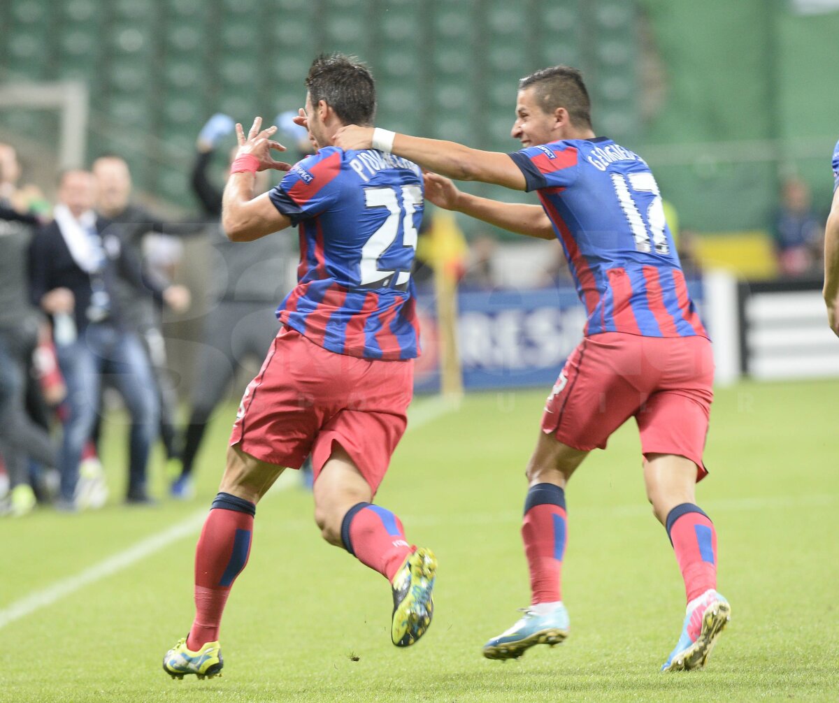 VIDEO şi FOTO Achiziţii de milioane! Stanciu şi Piovaccari i-au luat bilet Stelei în loja VIP a fotbalului european: 2-2 la Varşovia