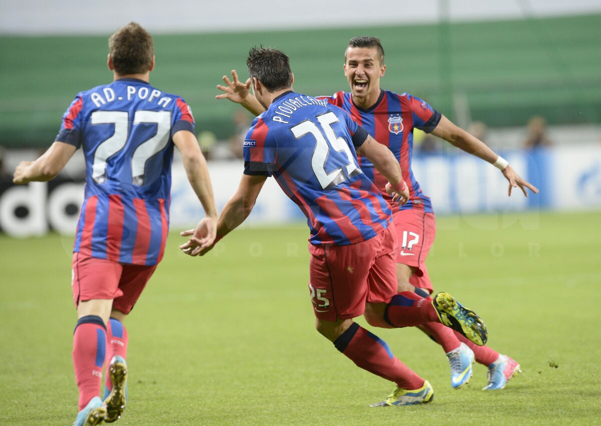 VIDEO şi FOTO Achiziţii de milioane! Stanciu şi Piovaccari i-au luat bilet Stelei în loja VIP a fotbalului european: 2-2 la Varşovia