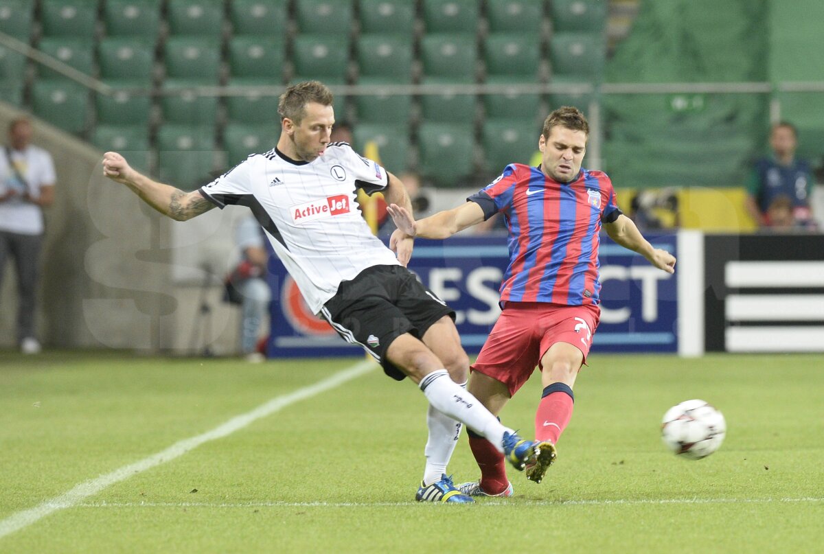 VIDEO şi FOTO Achiziţii de milioane! Stanciu şi Piovaccari i-au luat bilet Stelei în loja VIP a fotbalului european: 2-2 la Varşovia