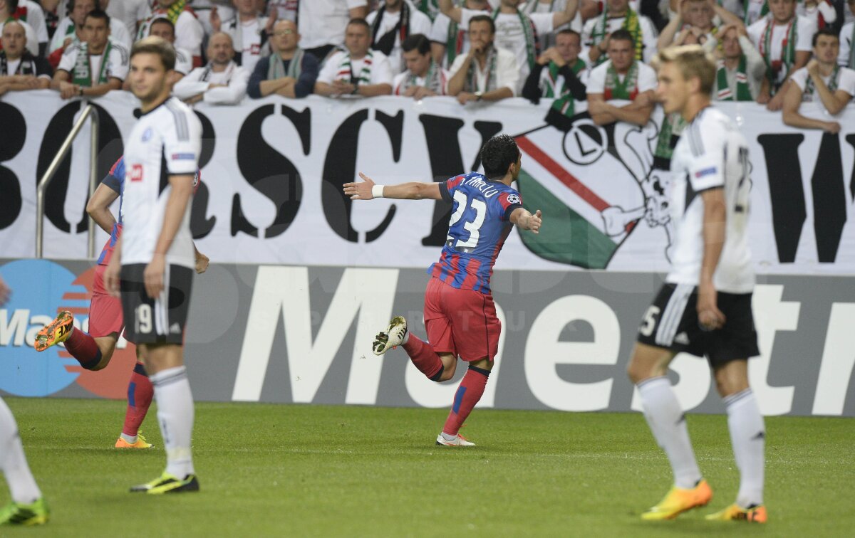 VIDEO şi FOTO Achiziţii de milioane! Stanciu şi Piovaccari i-au luat bilet Stelei în loja VIP a fotbalului european: 2-2 la Varşovia