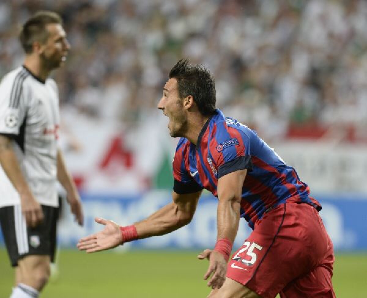 VIDEO+FOTO Piovaccari nu e Nikolici » Meciul cu Legia e al treilea consecutiv cu gol pentru italian!