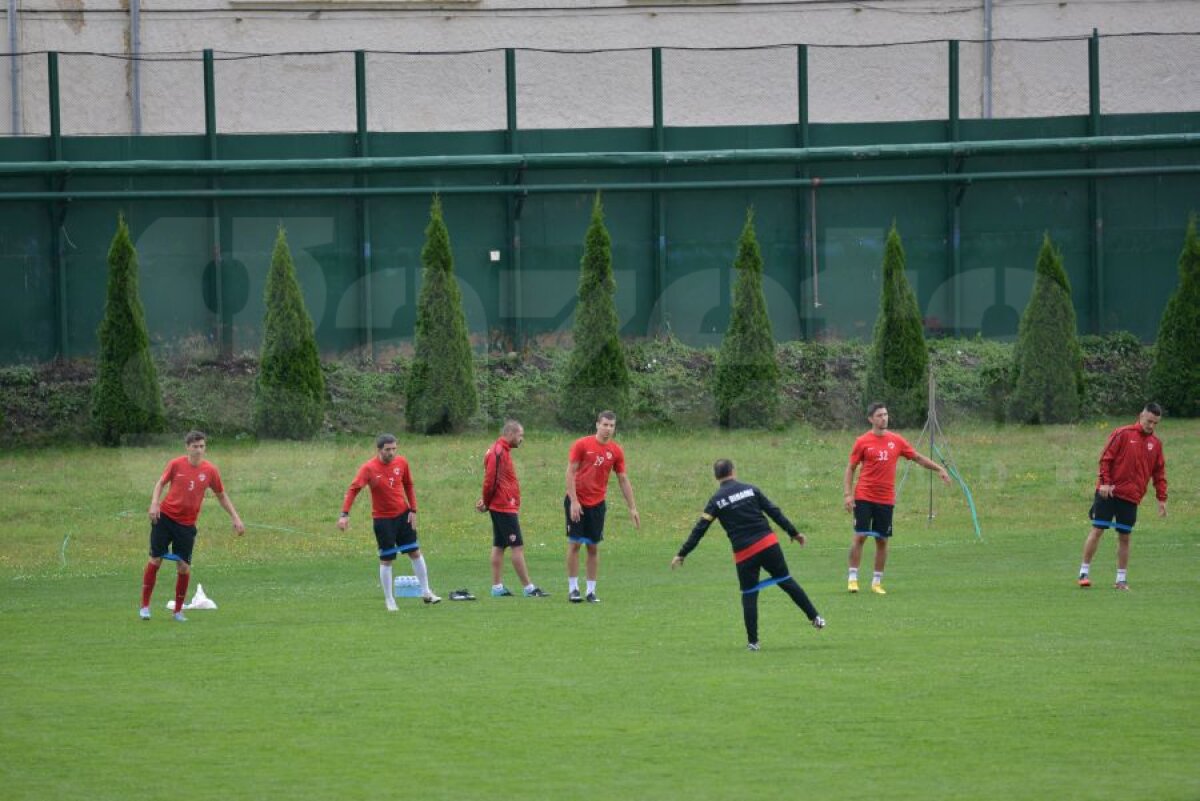 FOTO Ţucudean, în mare formă la primul antrenament de la revenirea la Dinamo