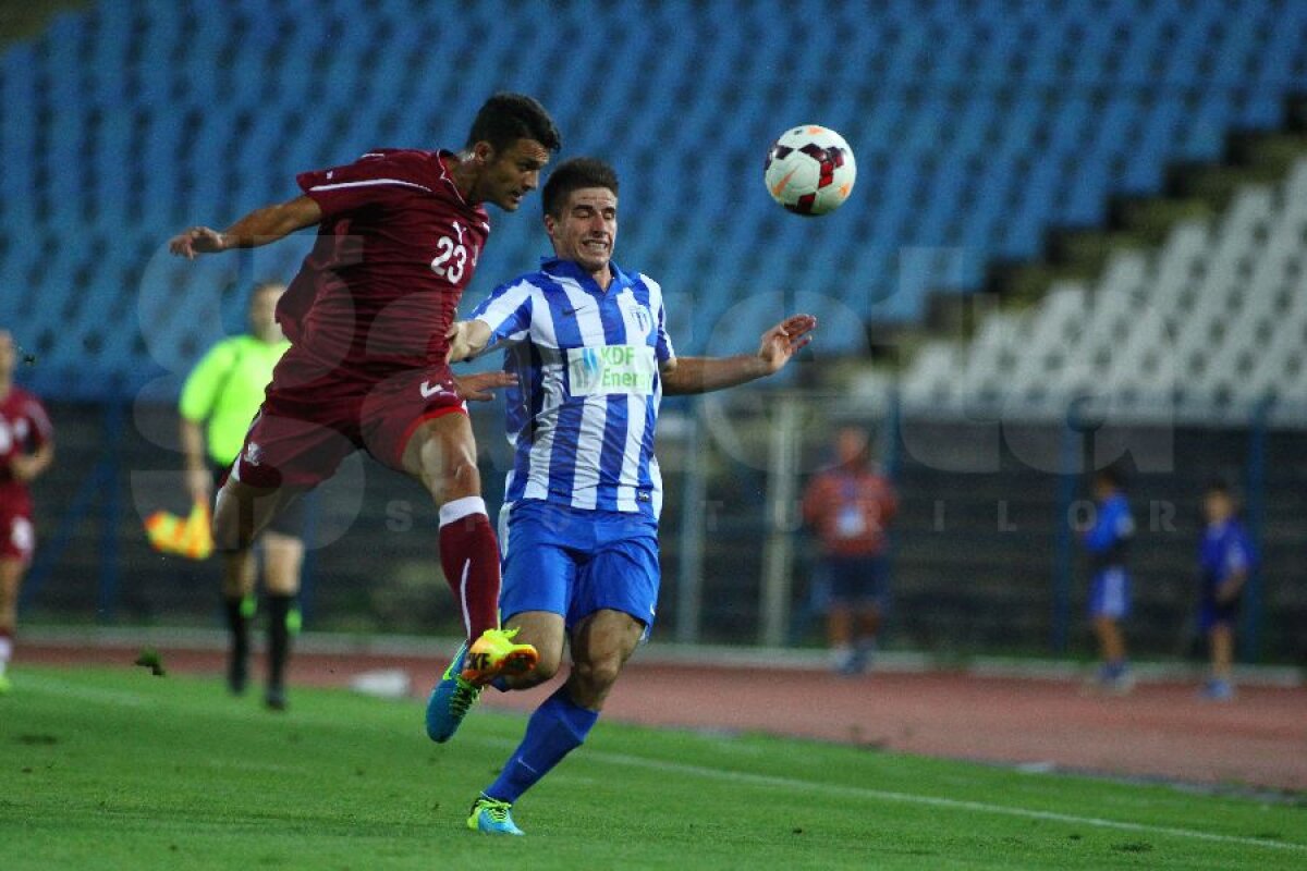 FOTO Rapid, învinsă de CS U Craiova la ultimul amical al verii, 0-2