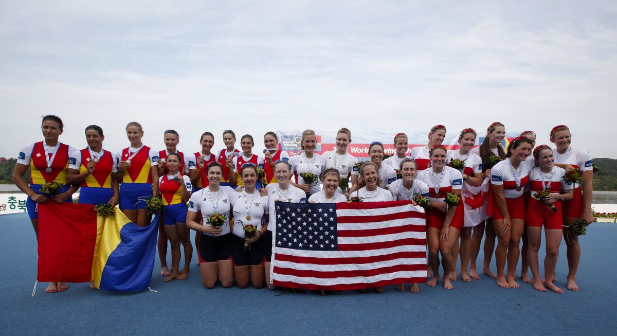 Logodite cu argintul » Echipajul de 8+1 a cucerit a doua medalie de argint pentru România la Mondialele de la Chungju