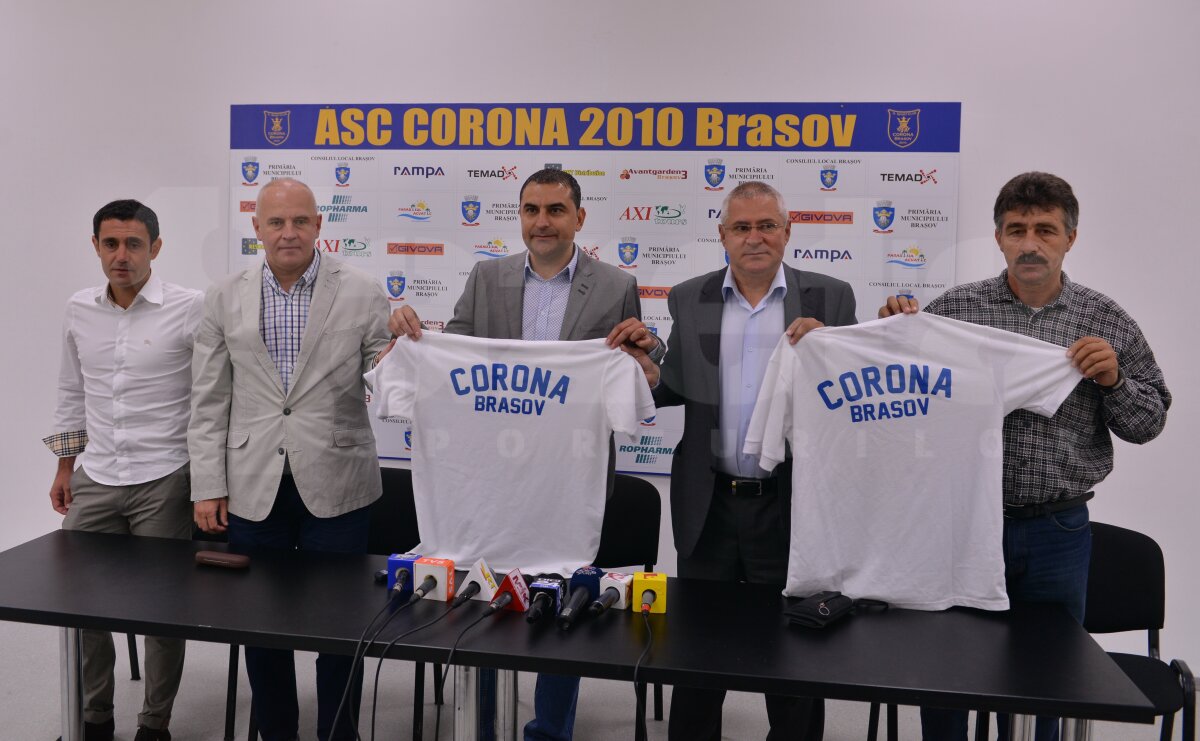 GALERIE FOTO Ionel Gane e noul antrenor al Coronei Braşov: "Avem timp să redresăm situaţia din clasament"
