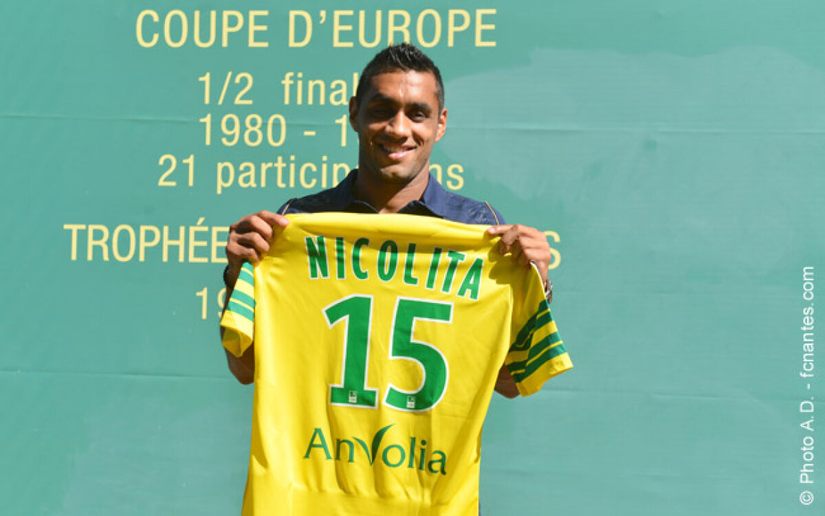 GALERIE FOTO Nicoliţă primit cu braţele deschise la Nantes » Colegii l-au ajutat să se integreze rapid