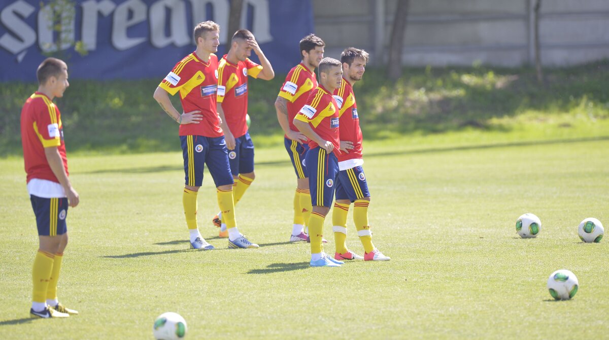 FOTO Ultimele decizii: Piţurcă e hotărît să înceapă cu Marica vîrf şi Stancu în stînga, iar şeful FRF plusează financiar