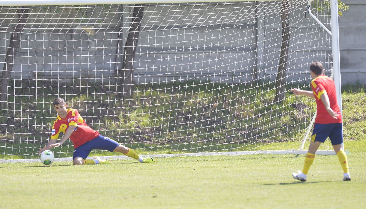 FOTO Ultimele decizii: Piţurcă e hotărît să înceapă cu Marica vîrf şi Stancu în stînga, iar şeful FRF plusează financiar