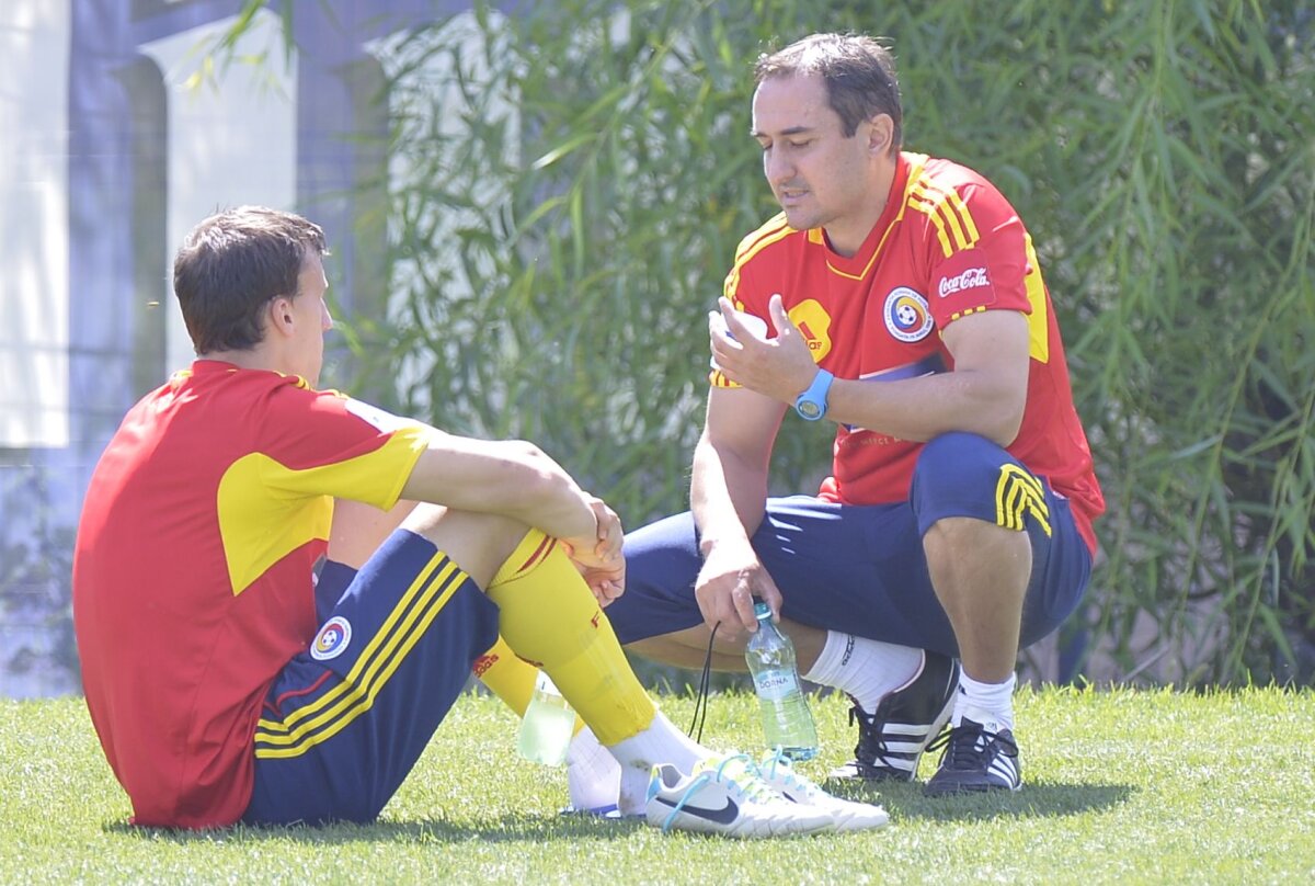 FOTO Ultimele decizii: Piţurcă e hotărît să înceapă cu Marica vîrf şi Stancu în stînga, iar şeful FRF plusează financiar