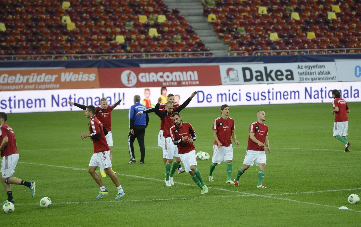 Naţionala Ungariei a luat contact cu Naţional Arena: "Nu ne temem de nimeni!"