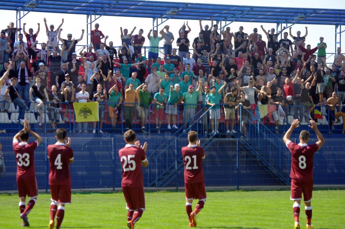 GALERIE FOTO Lacrimi, neputinţă şi speranţe » Cum şi-a petrecut Rapidul prima zi la matineu