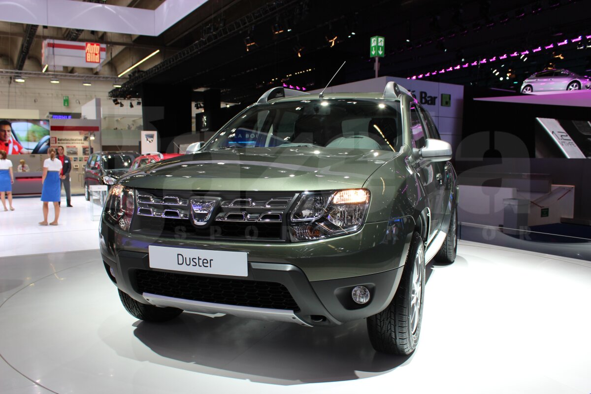 EXCLUSIV O galerie foto de excepţie cu noul Duster, prezentat la Salonul Auto de la Frankfurt