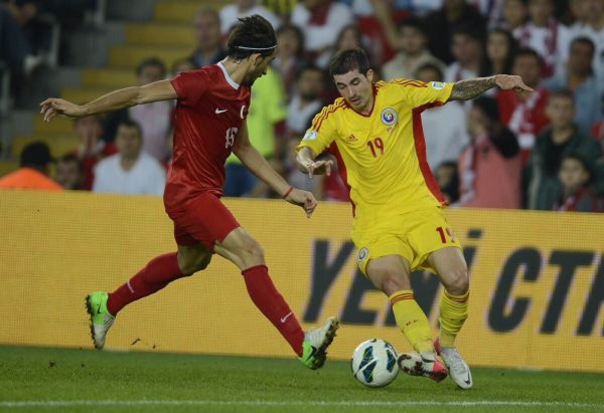 FOTO + VIDEO Campionatul Mondial pare tot mai departe » România - Turcia 0-2