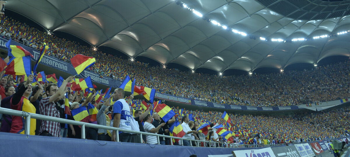 FOTO Cîtă frunză, cîtă iarbă! » Spectatorii au creat o atmosferă senzaţională la partida cu Turcia