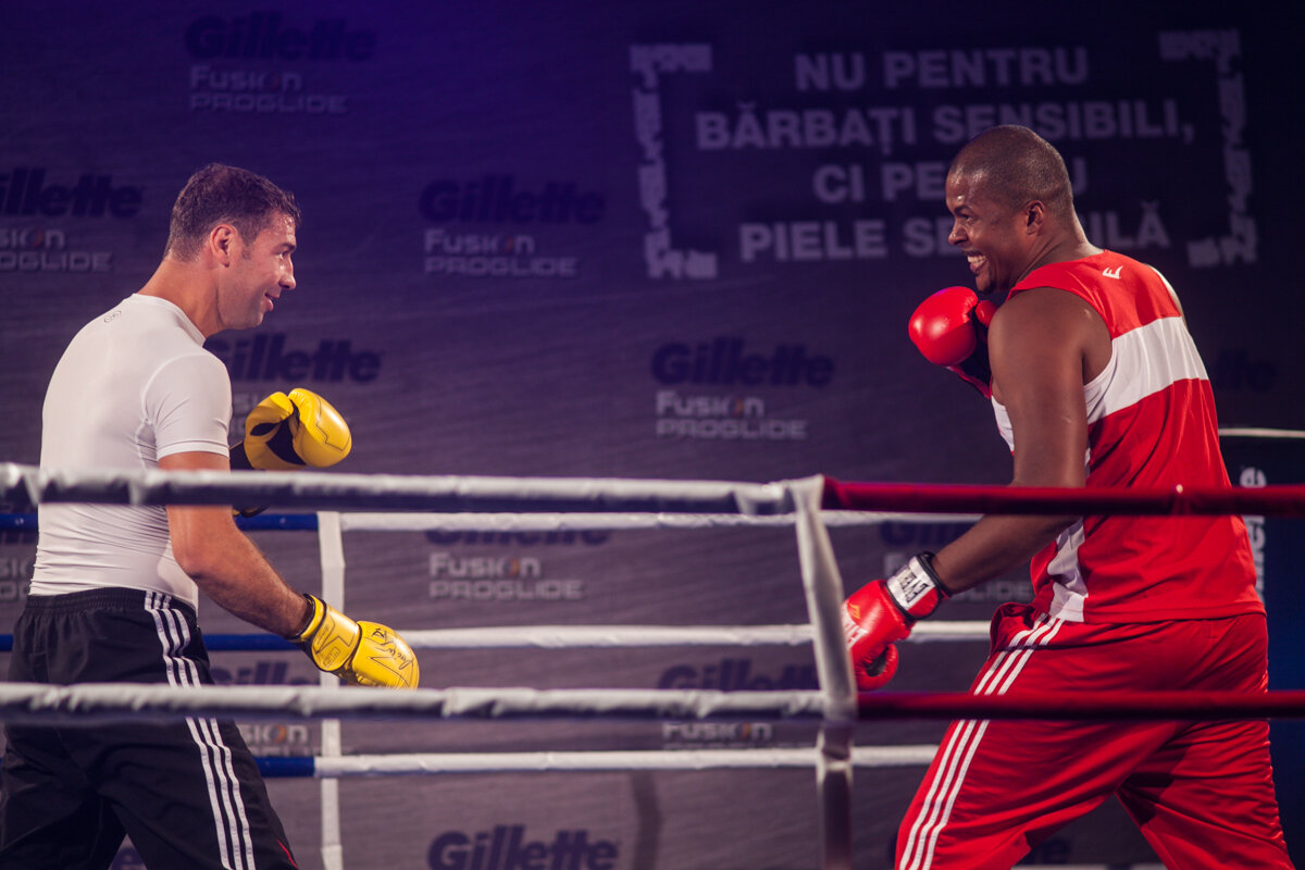 Lucian Bute: "Nu te poţi minţi pe tine pentru că adversarul nu te iartă în ring!" ;)