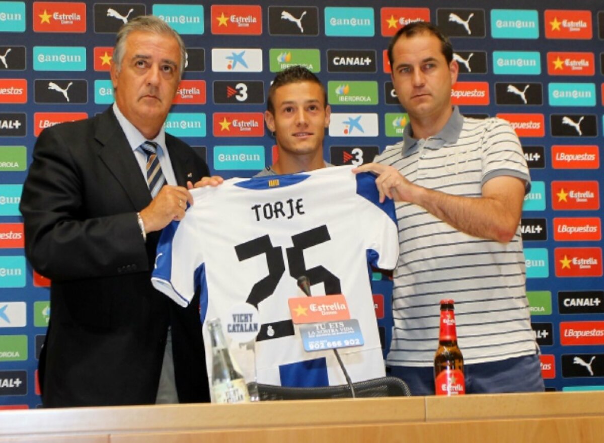 Galerie FOTO Gabi Torje a fost prezentat la Espanyol » "Procesul de adaptare este o scuză pentru mulţi fotbalişti"